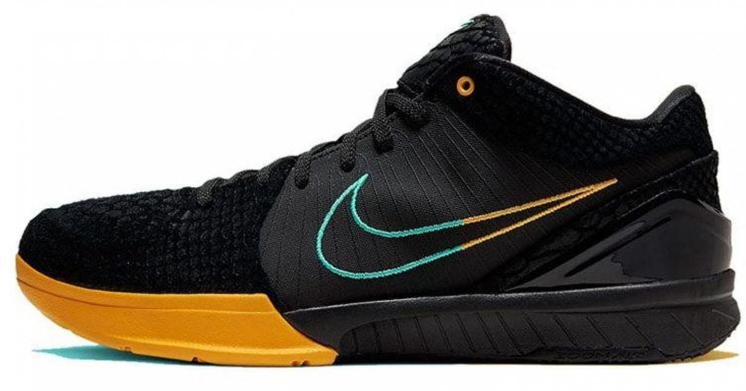 Nike Black Zoom Kobe 4 Protro 'snakeskin' for men