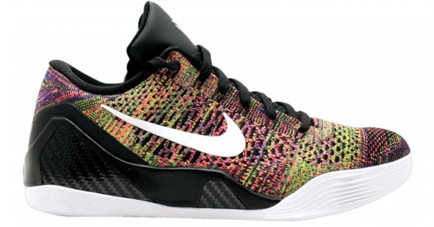 Nike Brown Kobe 9 Elite Low Id 'multi-color' for men