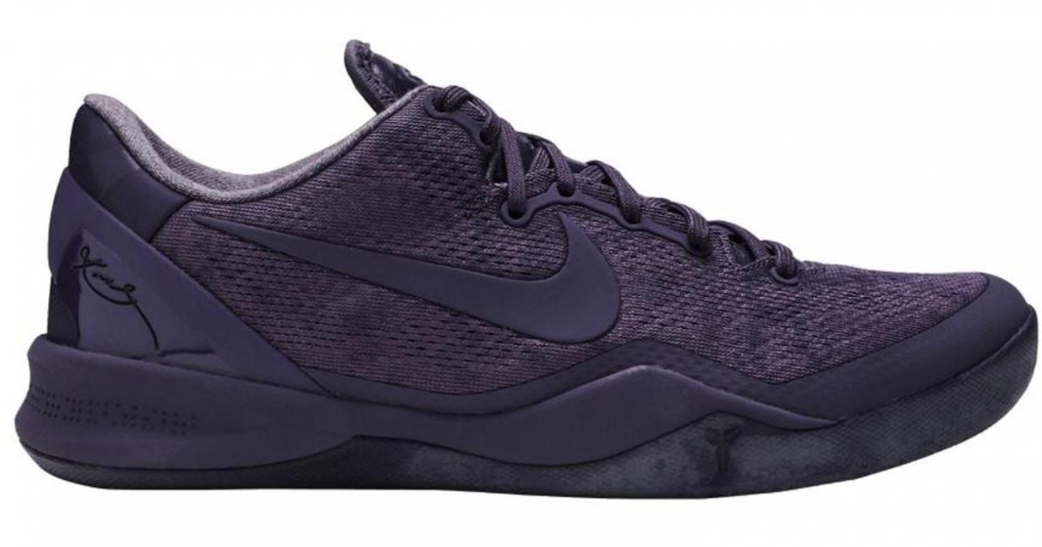 Nike Purple Kobe 8 Ftb 'fade To Black' Shoes - Size 11 for men