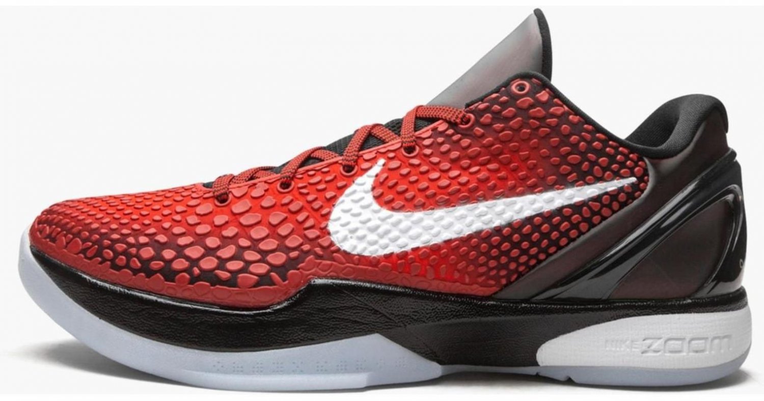 Nike Red Kobe 6 Protro "all Star" Shoes for men