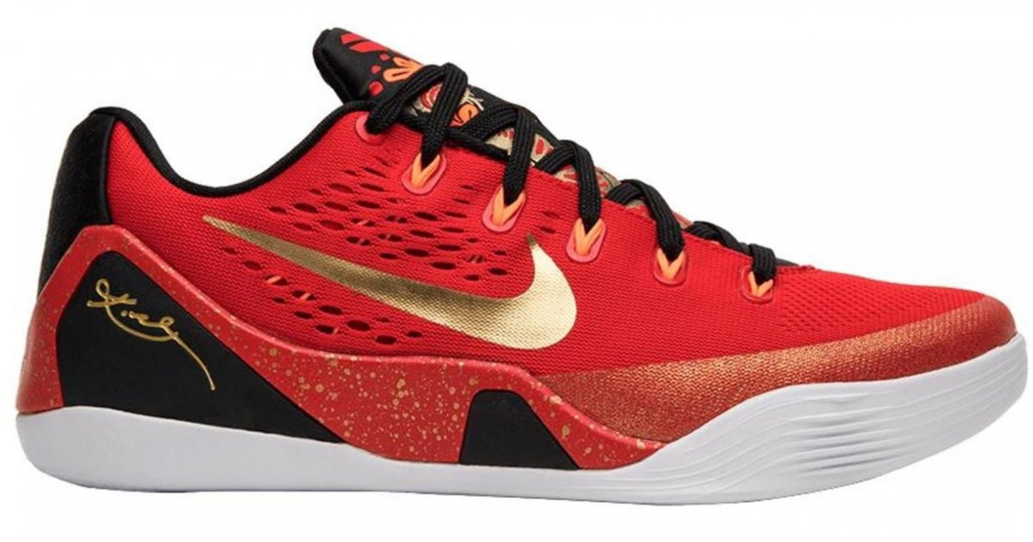 Nike Red Kobe 9 Ch Pack 'china' for men