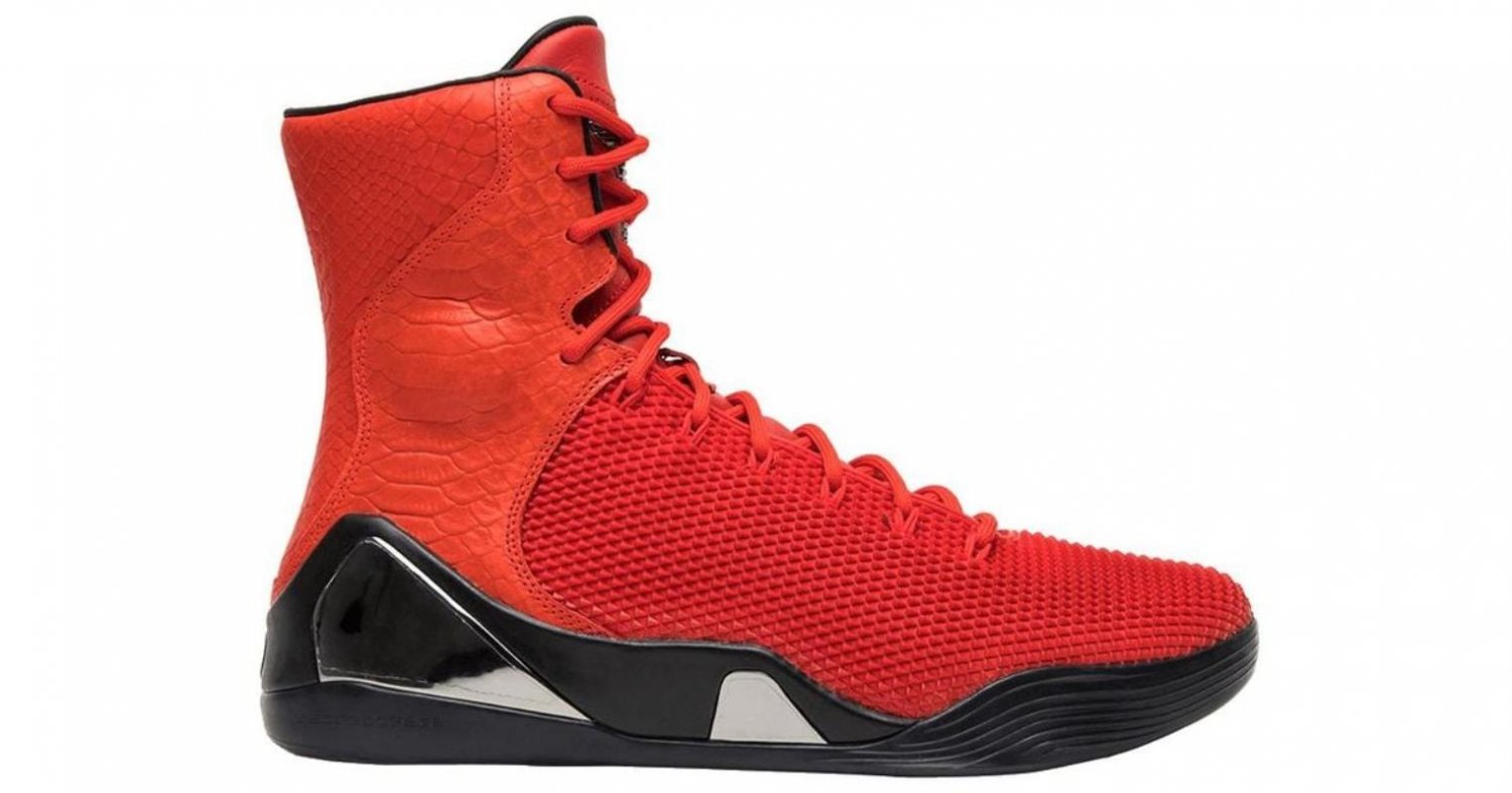 Nike Kobe 9 High Krm Ext Qs 'red Mamba' Shoes - Size 9.5 for men