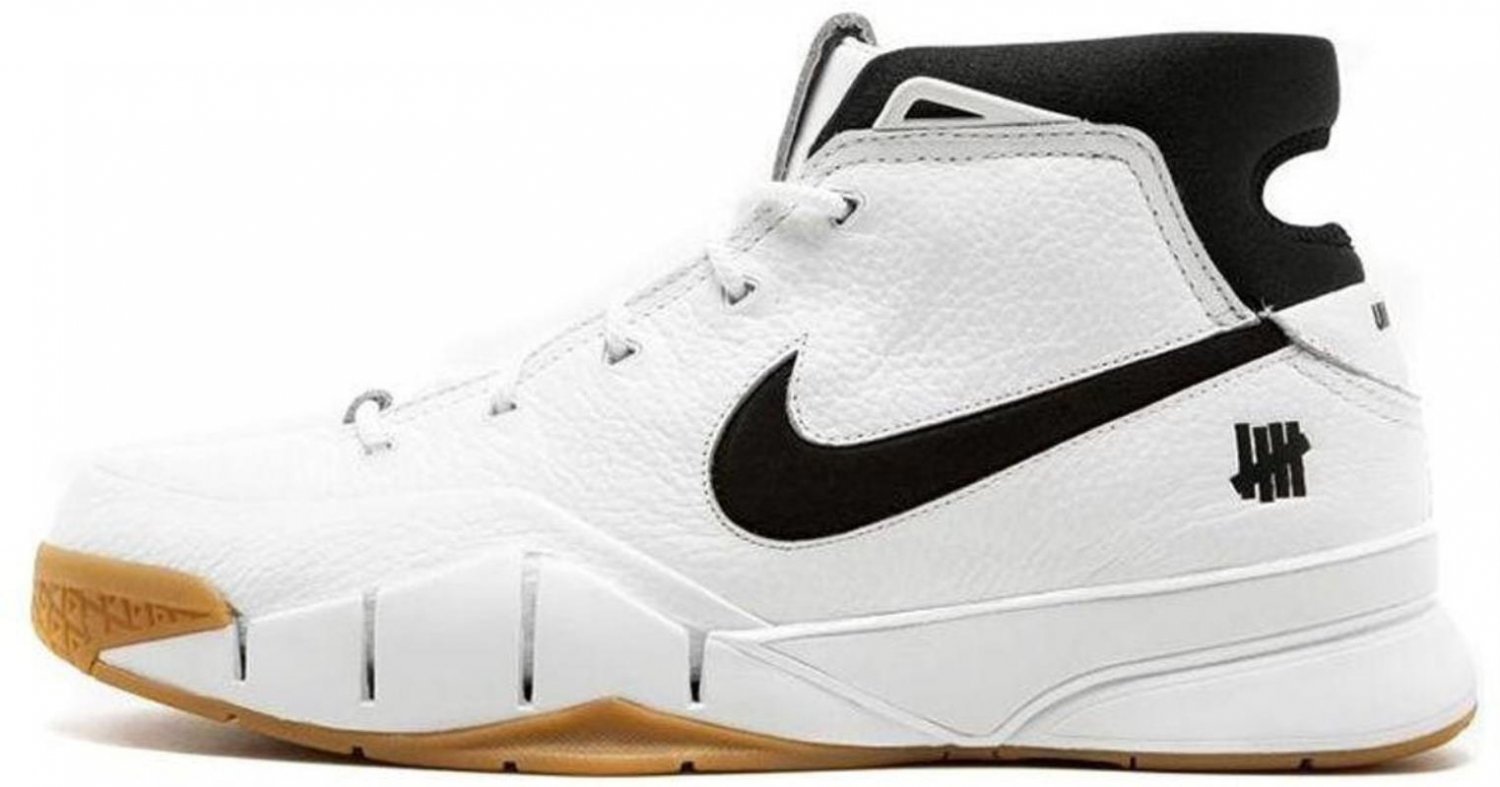 Nike Undefeated X Zoom Kobe 1 Protro 'white Gum' for men