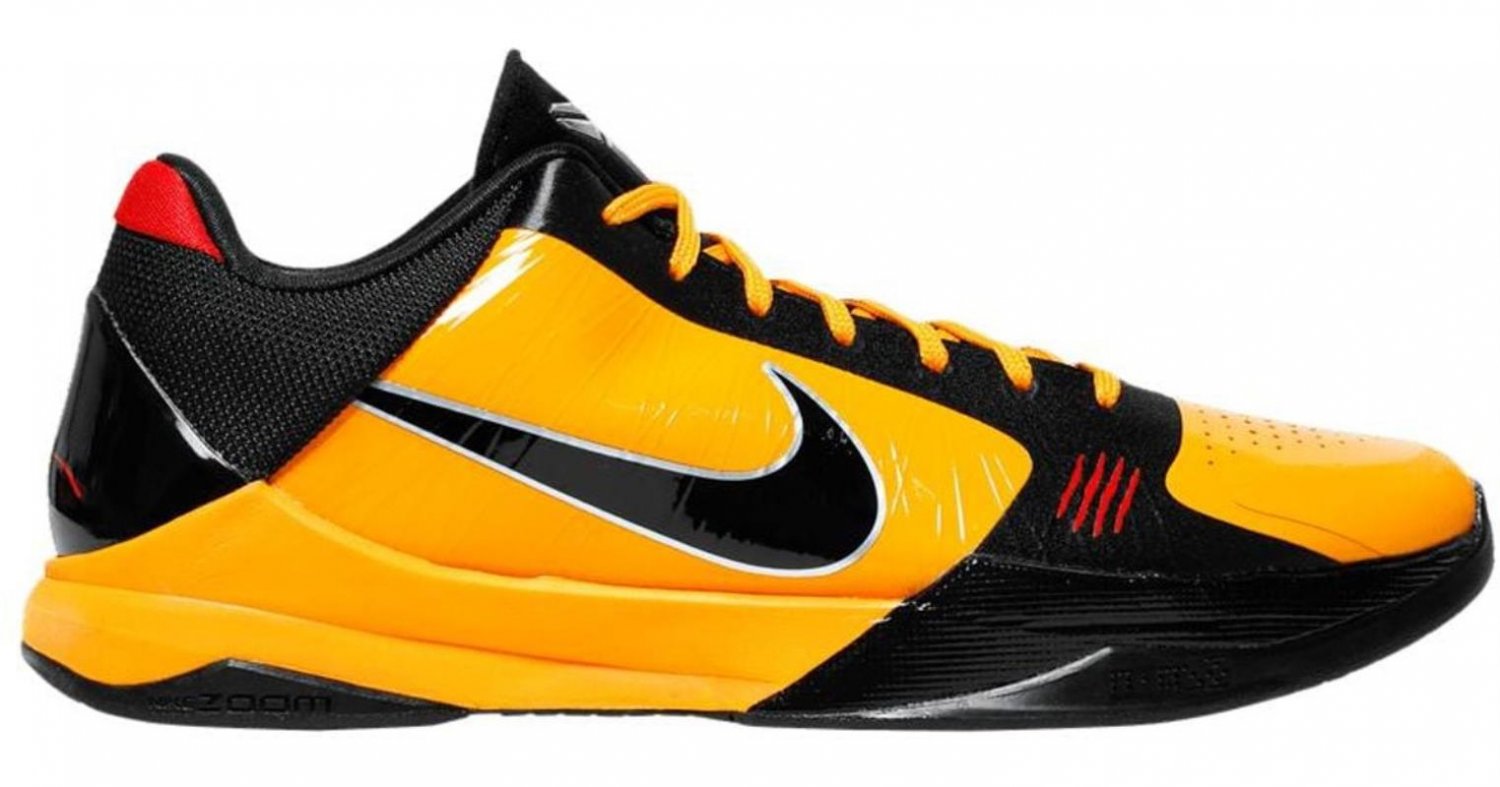Nike Yellow Zoom Kobe 5 Protro 'bruce Lee' for men